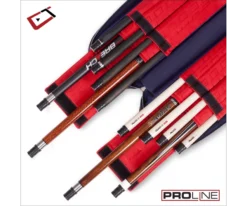 Cuetec 4x8 Navy Pro Line Pool Cue Case 16 Cuetec 4x8 Navy Pro Line Pool Cue Case -Billiards Shop 23 ct pro line 4x8 navy 95 755 open