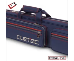 Cuetec 4x8 Navy Pro Line Pool Cue Case 19 Cuetec 4x8 Navy Pro Line Pool Cue Case -Billiards Shop 23 ct pro line 4x8 navy 95 755 zipper detail