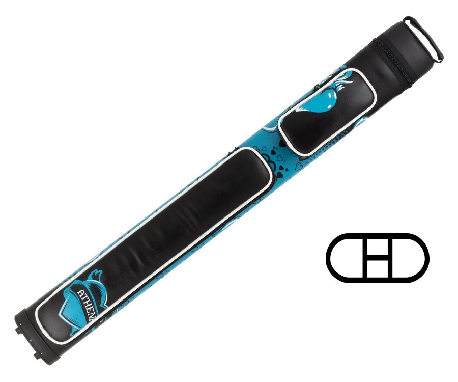 Athena ATHC18 2 Butt X 2 Shaft Hard Case W/ Backpack Straps 3 Athena ATHC18 2 Butt X 2 Shaft Hard Case W/ Backpack Straps