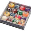Action White Swirl Marble Pool Ball Set 2 Action White Swirl Marble Pool Ball Set -Billiards Shop bbwm 01