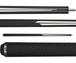 Bull Carbon BCSP2 Silver Split Cue W/ Shaft -Billiards Shop bcsp2 01