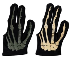 Voodoo Skeleton Pool And Billiard Gloves
