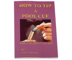 How To Tip A Pool Cue - Terry Macioge -Billiards Shop bkht 01