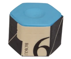 Kamui Roku Chalk - Blue -Billiards Shop chkr 01