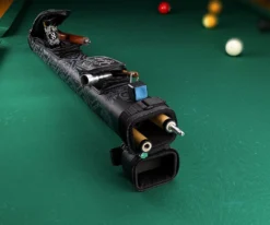 Eight Ball Mafia EBMC23A Skulls Bones & Money 2 Butt 3 Shaft Hard Case -Billiards Shop ebmc23a 01 1