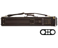 Elite 2 Butt 4 Shaft Brown Leather Case -Billiards Shop ecc24 cat 1