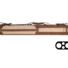 Elite 2x2 Vintage Leather Cue Case Chestnut -Billiards Shop ecv22 chestnut cat 1
