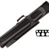 Elite 3x5 Vintage Cue Case- Black & Grey -Billiards Shop ecv35 grey 01