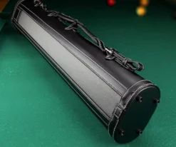 Elite 3x7 Vintage Cue Case Black -Billiards Shop ecv37 grey 03 2
