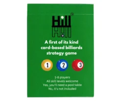 Hill Hill - A Card-Based Billiards Strategy Game -Billiards Shop iphh pkg 01