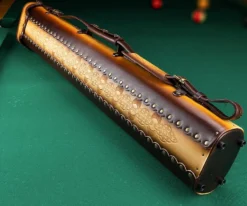 Instroke Tooled 3 Butt 5 Shaft Leather Case 17 Instroke Tooled 3 Butt 5 Shaft Leather Case -Billiards Shop ist35 rust 02