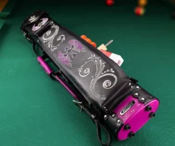 Instroke La Bella Donna 2 Butt 4 Shaft Hard Case - Black 14 Instroke La Bella Donna 2 Butt 4 Shaft Hard Case - Black -Billiards Shop isxb 02