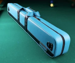Molinari 2 Butt 4 Shaft Navy Flat Cue Case 12 Molinari 2 Butt 4 Shaft Navy Flat Cue Case -Billiards Shop mlcf24 03