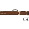 Outlaw OLX22 2 Butts 2 Shafts Hard Case - Brown -Billiards Shop olx22 brown cat 1