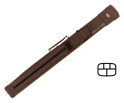 QKS Artillery 2 Butt 3 Shaft Hard Case 19 QKS Artillery 2 Butt 3 Shaft Hard Case -Billiards Shop qks04 brown 01