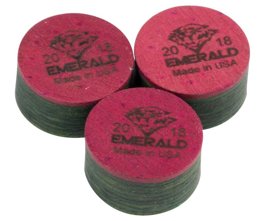 Tiger Emerald Pool Cue Tip (Single) 3 Tiger Emerald Pool Cue Tip (Single)