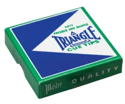 Triangle Pool Cue Tips (Box Of 50)