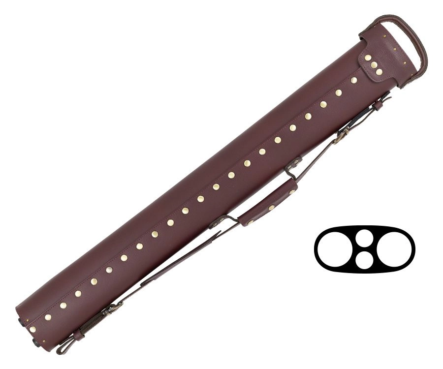 Tango Angus Burgundy 2 Butt 2 Shaft Hard Case 4 Tango Angus Burgundy 2 Butt 2 Shaft Hard Case - Image 2