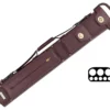 Tango Angus Burgundy 3 Butt 5 Shaft Hard Case -Billiards Shop taam35 burgundy 01