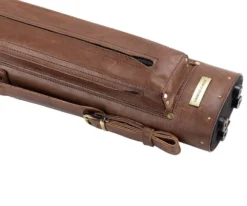Tango Pampa Chestnut 2 Butt 4 Shaft Leather Cue Case -Billiards Shop tapm24 chestnut 04