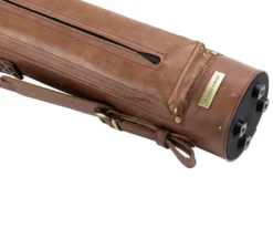 Tango Pampa Chestnut 3 Butt 6 Shaft Leather Cue Case -Billiards Shop tapm36 chestnut 04