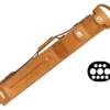 Tango Pampa Tan 3 Butt 7 Shaft Leather Cue Case -Billiards Shop tapm37 tan 01