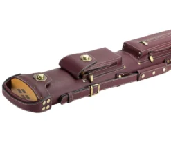 Tango Zorzal Burgundy 2 Butt 4 Shaft Hard Case -Billiards Shop tazm24 burgundy 03