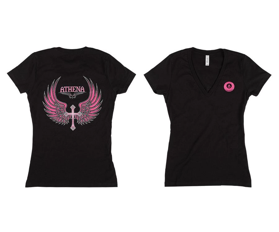 Athena Logo Black T-Shirt 3 Athena Logo Black T-Shirt