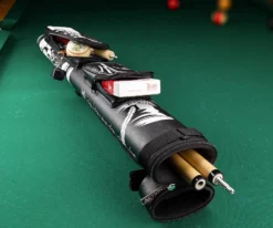 Voodoo VODC22D 2 Butts 2 Shafts Hard Case -Billiards Shop vodc22d 01