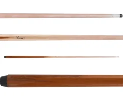 Yukon YUK02 Maple Select One Piece Pool Cue With Screw-on Tip -Billiards Shop yuk02 1